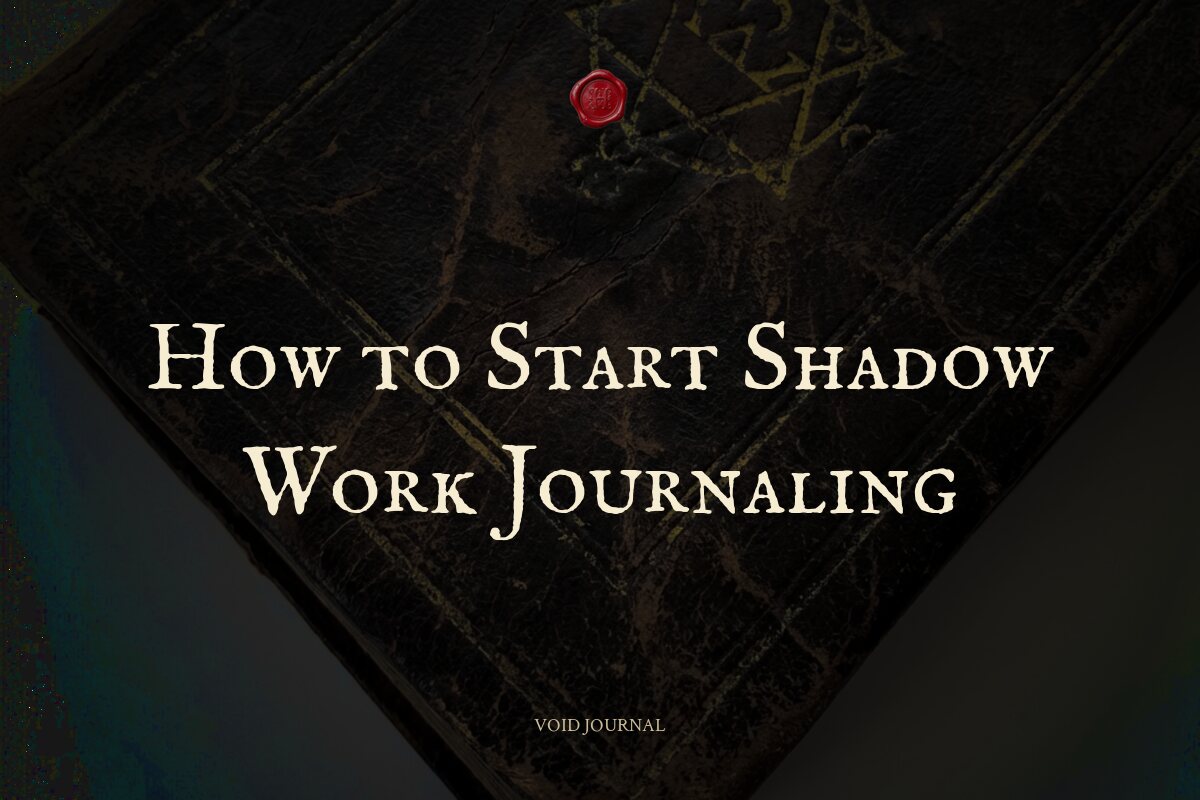 How to Start Shadow Work Journaling: A Beginner's Ritual